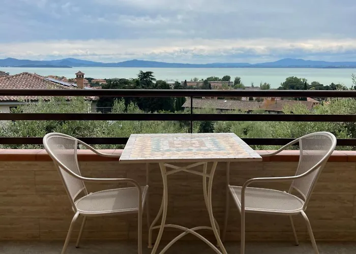 Jenny - Via Vittorio Minelli 아파트 파시냐노술트라시메노